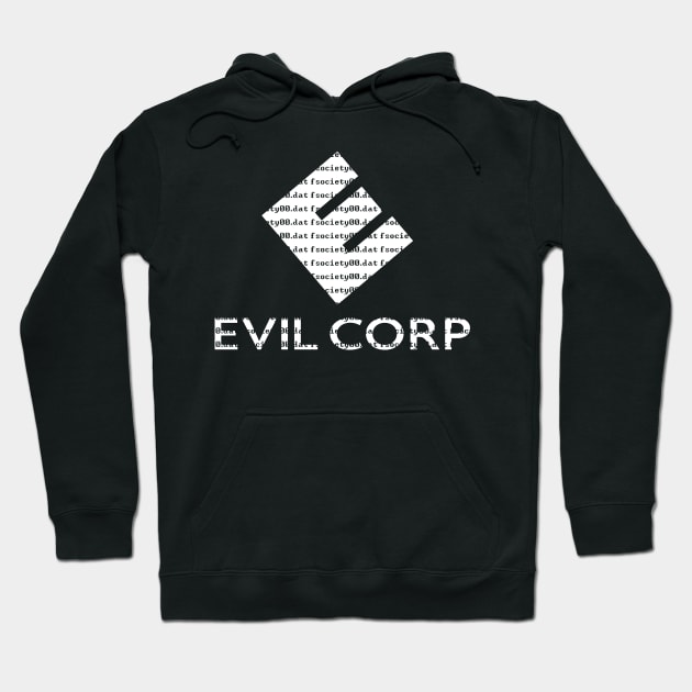 Mr. Robot Evil Corp fsociety00.dat Hoodie by CultureClashClothing